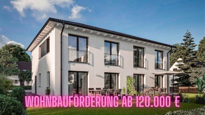 Neues Zuhause zum Wohlfühlen: Moderne Doppelhaushälfte mit Garten in Lustenau (Haus A)