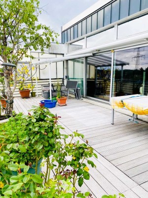 Eindrucksvolles Penthouse in Köln über zwei Etagen