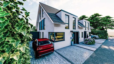 DHH in Düsseldorf - Angermund, inkl. Grundstück, Fußbodenheizung, freie Planung, schlüsselfertig.