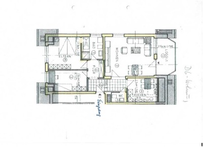Attraktive 3-Zimmer-DG-Wohnung mit Balkon in Ahaus