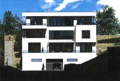 LUXHAUS Terrassen Villa 420m² über den Dächern von Weinheimm individuell planbar Schlüsselfertig