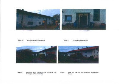 Preiswertes 9-Raum-Reihenhaus in Schnaitsee, Sanierungsobjekt