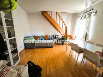Tauschwohnung: Charmante Maisonettewohnung in der Wiehre, zentral