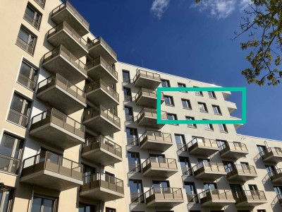 Vier-Zimmer-Neubauwohnung mit Balkon und herrlichem Weitblick