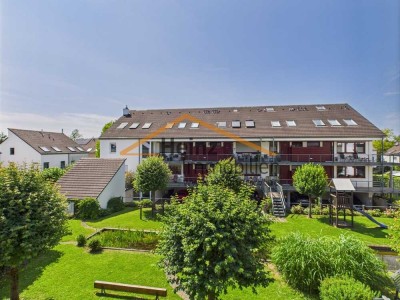 Maisonettewohnung mit Dachterrasse – Wohnen auf zwei Ebenen mit grünem Ausblick !!!