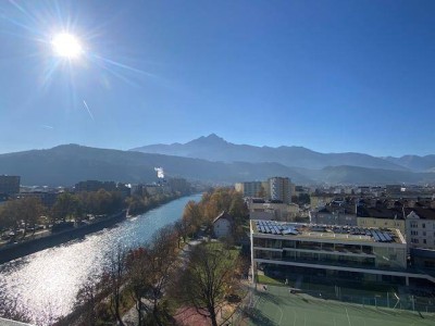 Uni/Kiniknähe: 2 Zimmer-DG-Büro/Wohnung mit traumhafter Panoramaaussicht zu verkaufen