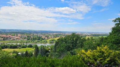 Panoramablick trifft Wohnkultur – stilvolles Zuhause mit Elbe im Blick!