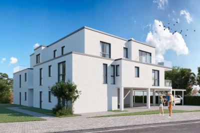 WHG3: Energieeffiziente 3 Zimmerwohnung mit Terasse und Gartenanteil