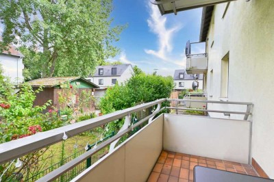Helle 3-Zimmer-Wohnung mit Balkon & exklusivem Garten in Köln-Porz