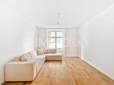 Hochparterre mit Flair - frisch renoviertes Altbaujuwel!