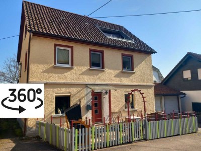 Alternative zur Eigentumswohnung! Mod. EFH, 6 Zi., Garten, 2 x TLB, Balkon, Garage, SP, ruhige Lage
