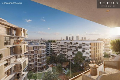 DREI ZIMMER + VILLAGE IM DRITTEN + BAUFELD 13 + ERSTBEZUG + EIGENTUMSWOHNUNGEN + STADTQUARTIER IM DRITTEN