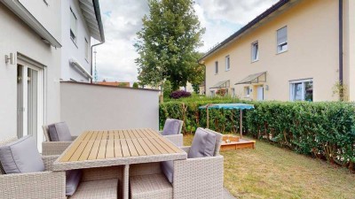 Großzügige Doppelhaushälfte mit 5 Schlafzimmern, 2 Bädern, 2 Garagen – Waldnähe, voll unterkellert