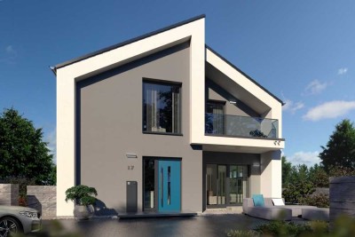 STYLISCHES PULTHAUS MIT OFFENER RAUMGESTALTUNG