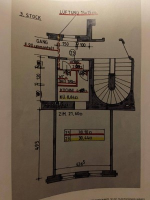 zentrale 2-Zimmer Altbauwohnung in Wien (möbliert) (Verkauf od. Miete auch möglich) (304 Meter entfernt von der U1)