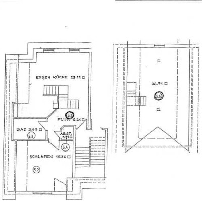 2 Zi - Maisonette mit offner Galerie