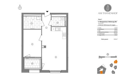 Geschmackvolle 1-Zimmer-Wohnung mit Einbauküche in Baden-Baden