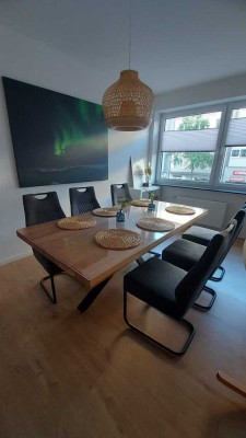 Sanierte 3,5-Raum-Wohnung mit Balkon und Einbauküche