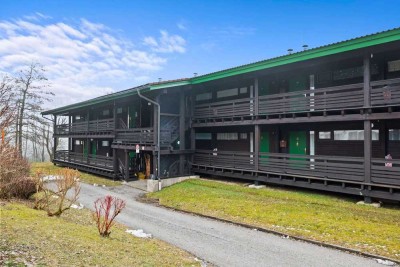 Gemütliche Dachgeschosswohnung im Ferienpark Vorauf – Natur pur mit Weit- und Bergblick