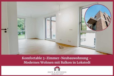 Komfortable 3-Zimmer-Neubauwohnung – Modernes Wohnen mit Balkon