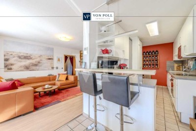 Modernisierte 5 Zimmer Wohnung mit zwei Tiefgaragenstellplätze, zwei Bäder, Sauna und Whirlpool!