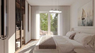 Urbaner Wohnkomfort trifft Licht & Design: 3-Zimmer-Neubau bei München