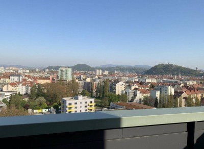ETW-Vorsorge/Anlage-Schloßbergblick, sonnige 3ZI mit Loggia,TG nahe CITY PARK