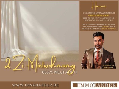 IMMOXANDER: Charmante, frisch renovierte 2-Zimmer-Wohnung mit Südwestbalkonen in ruhiger Wohnanlage
