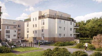 Moderne Wohnung inklusive Fußbodenheizung, Bodenbeläge und Malerarbeiten