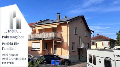 Zwei Doppelhaushälften mit großem Grundstück in Kelkheim-Fischbach