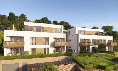 Neubauwohnung mit Balkon & Weitsicht – Hochwertige 2-Zimmer-Wohnung in Großheubach bei Miltenberg
