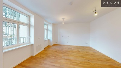 | NACH SANIERUNG | ZWEI ZIMMER | INNENHOF-AUSRICHTUNG