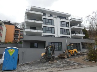 Helle Wohnung mit großer Terrasse im KFW 40 Energiesparhaus in ruhiger Lage im Grünen