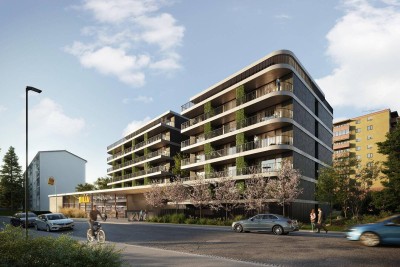 2-Zimmer Erstbezug-Wohnung mit Balkon in Klagenfurt