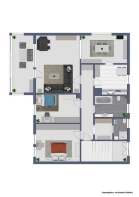 Gepflegte 4-Zimmer-Wohnung mit Balkon in Landshut-Achdorf