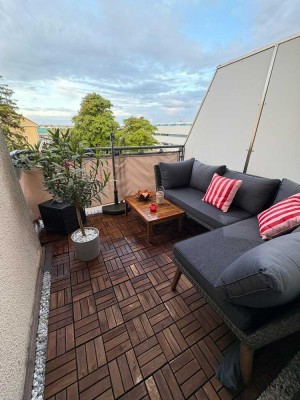 Moderne 2-Zimmer-Wohnung mit Balkon, Einbauküche, Stellplatz in Worms