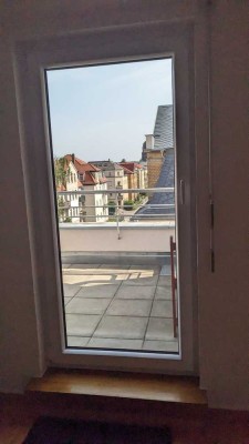 Maisonette-Wohnung mit Balkon und Einbauküche in Dresden-Löbtau