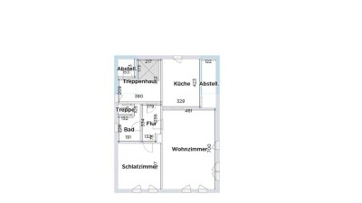 Charmante 2-Zimmer-Wohnung im historischen Fachwerkhaus im Herzen von Bad Orb