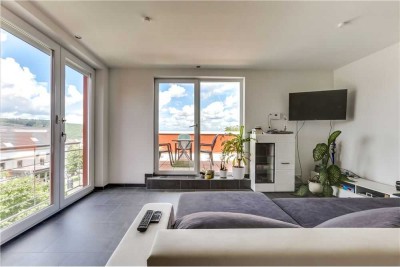 Helle 2 Zimmer Wohnung mit großer Terrasse in Morscheid/Ruwertal