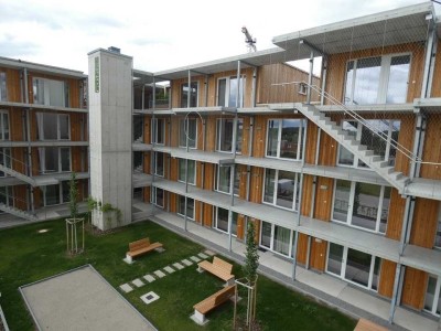 Erstbezug: Voll möbliertes Appartement: CUBE LIVING A
