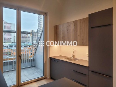 Erstbezug: Energieeffiziente Neubau-Dachgeschosswohnung