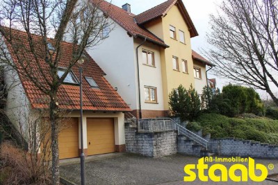 GERÄUMIGE MAISONETTE-WOHNUNG IM GRÜNEN ***IDYLLISCHE HANGLAGE IN JOHANNESBERG!