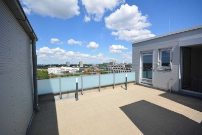 2 Zimmer Maisonette- Dachterrassen-Penthouse-Wohnung mit traumhaften Ausblick //provisionsfrei