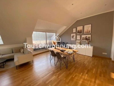 Tauschwohnung: 100 qm Penthouse-Wohnung + Balkon im beliebten Bergmannkiez