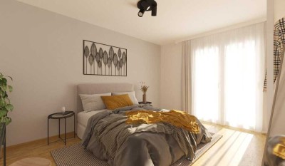 Komfortable Wohnung mit Balkon