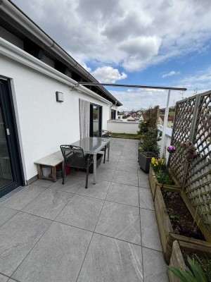 Barrierefreies Wohnen über den Dächern von Mainburg! Echtes Penthouse in hochwertiger Ausstattung!