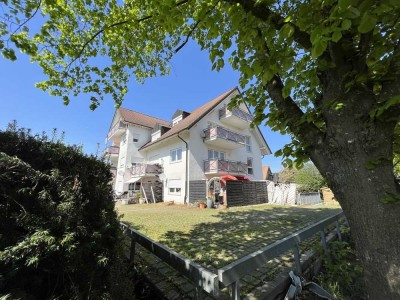 Erdgeschoß mit Südostterrasse in Ortsrandlage