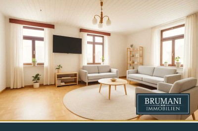 BRUMANI | Vielseitige Altbauwohnung mit großem Potenzial für Familien und Kapitalanleger in Ebringen