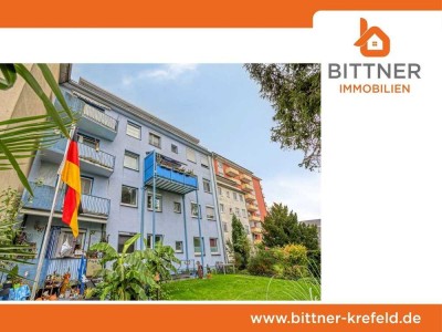 Ihr zukünftiges Zuhause: Top-gepflegte 4-ZKB-Wohnung mit EBK , Balkon & Gartennutzung Stellplatz