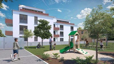 Charmante 2-ZKB-Wohnung mit Terrasse – Erdgeschosslage - Wohnen im Stadtkern